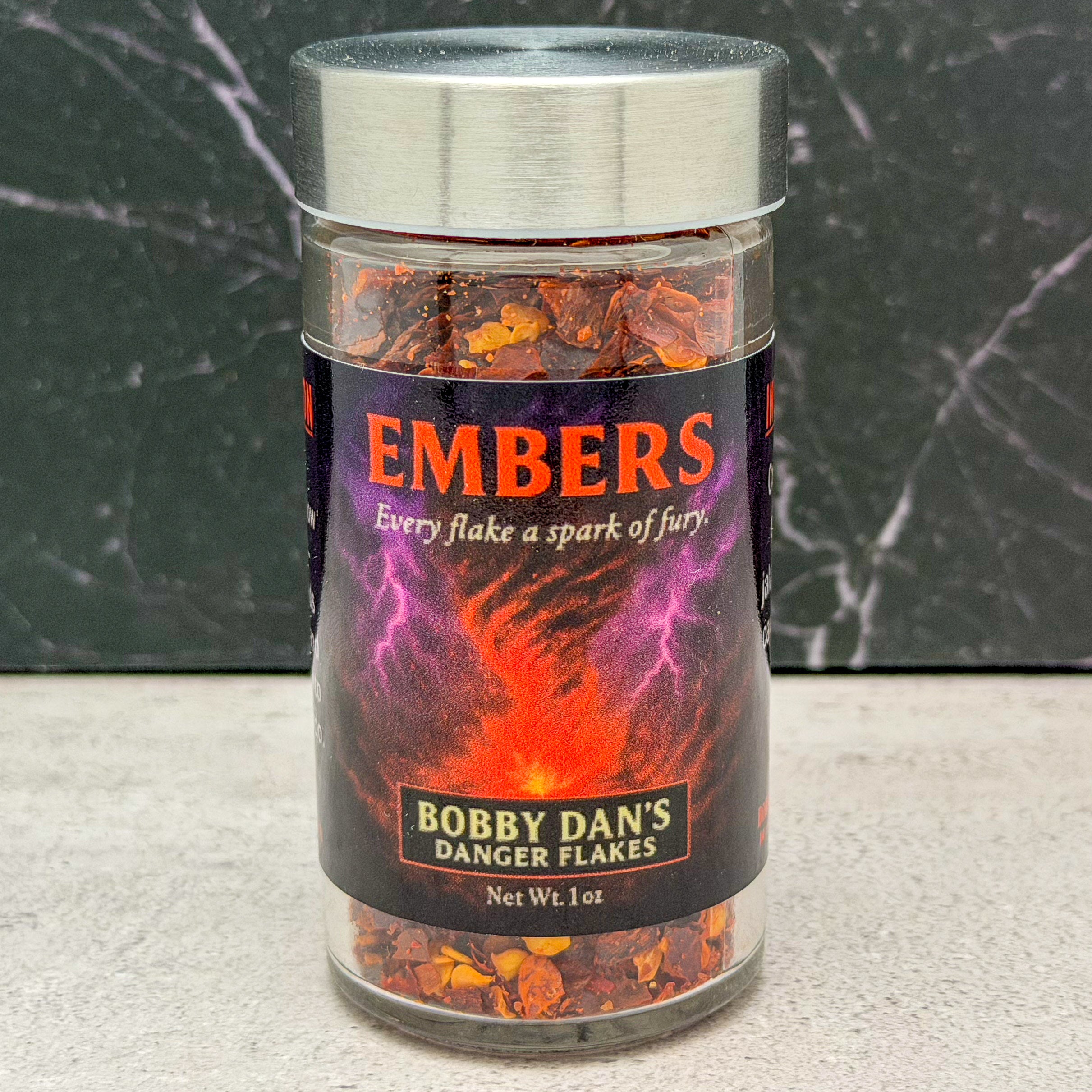 EMBER FLAKES — Crushed Ghost Pepper Blend