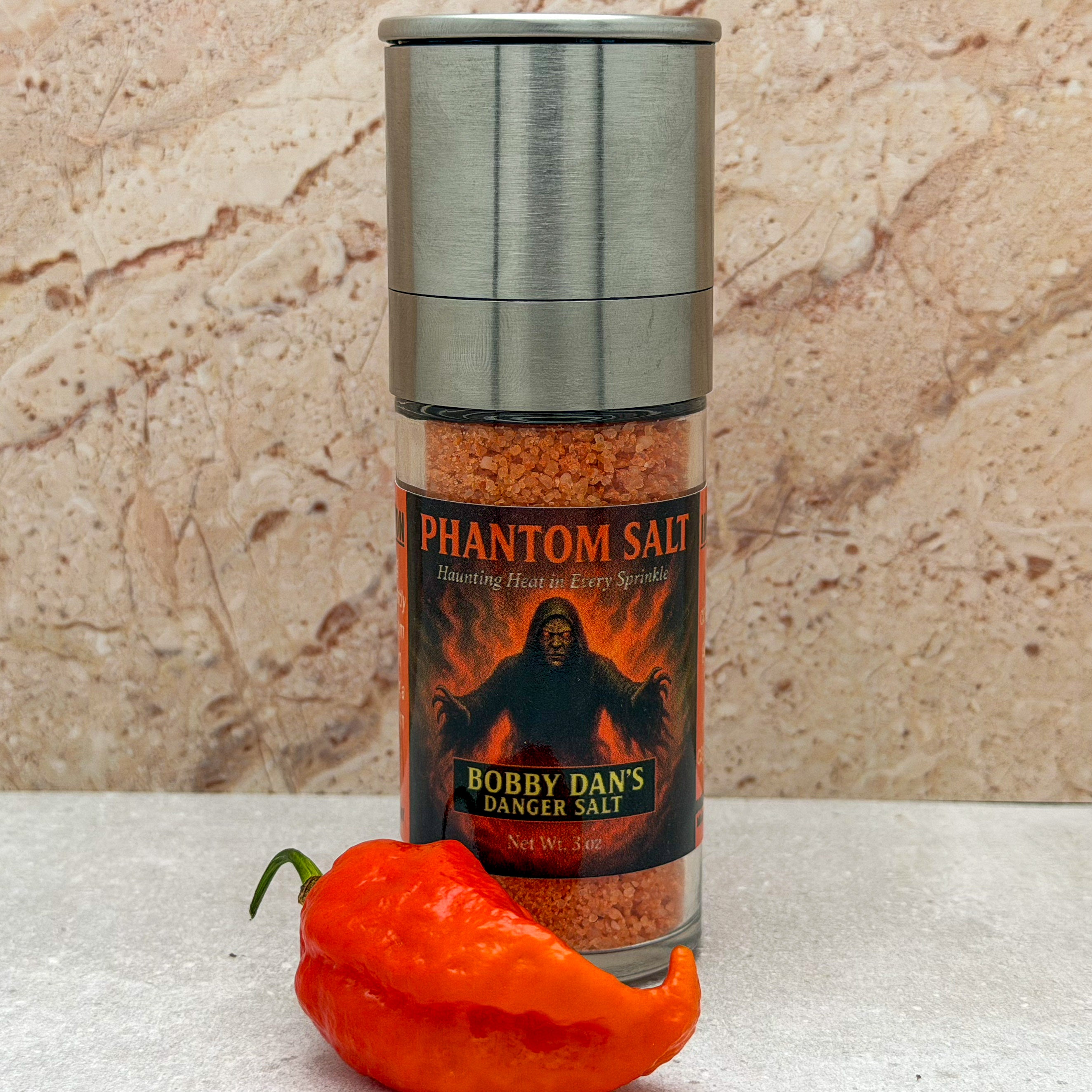 PHANTOM SALT — Ghost Pepper Infused Sea Salt