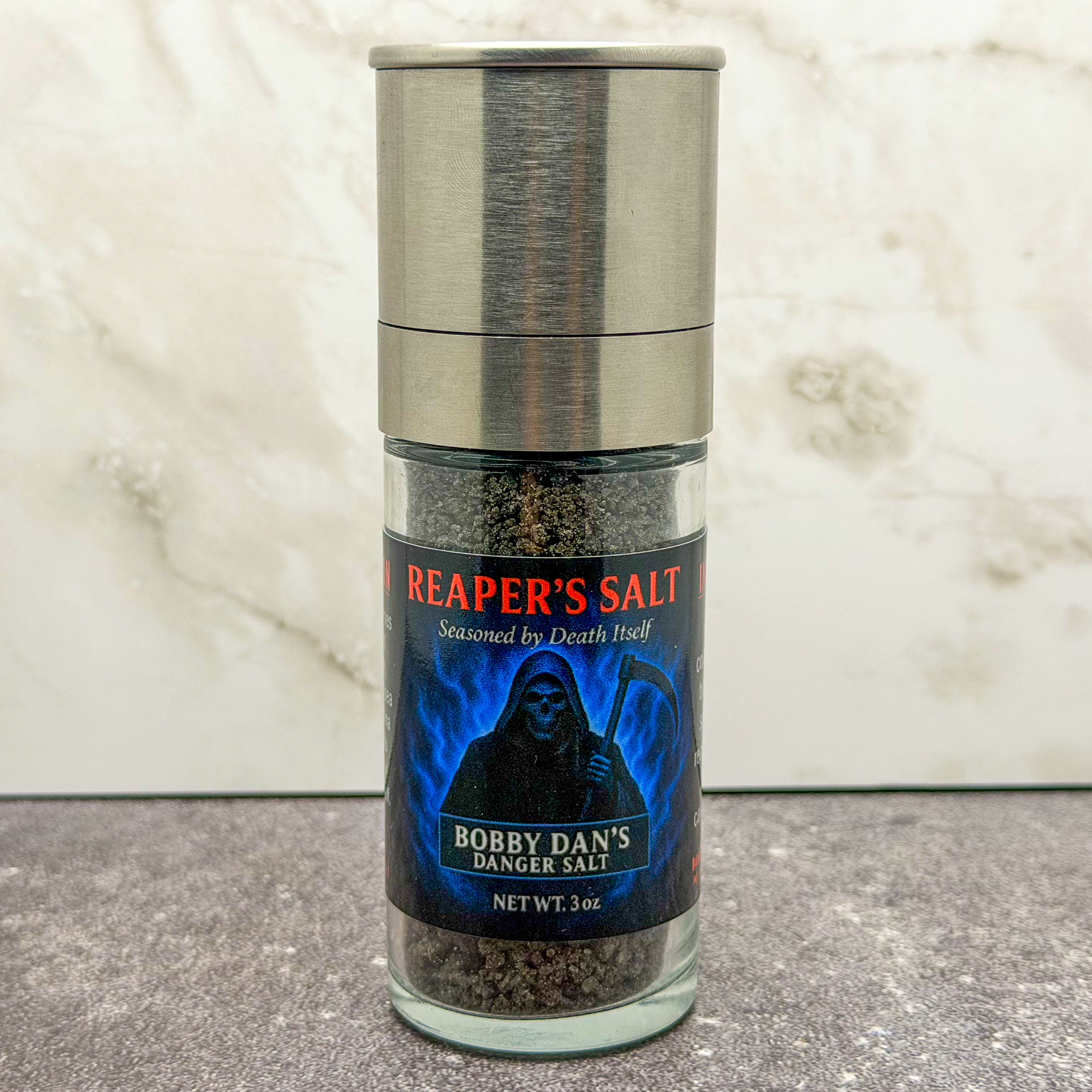 REAPER’S SALT — Carolina Reaper–Infused Sea Salt
