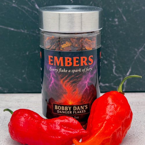 EMBER FLAKES — Crushed Ghost Pepper Blend
