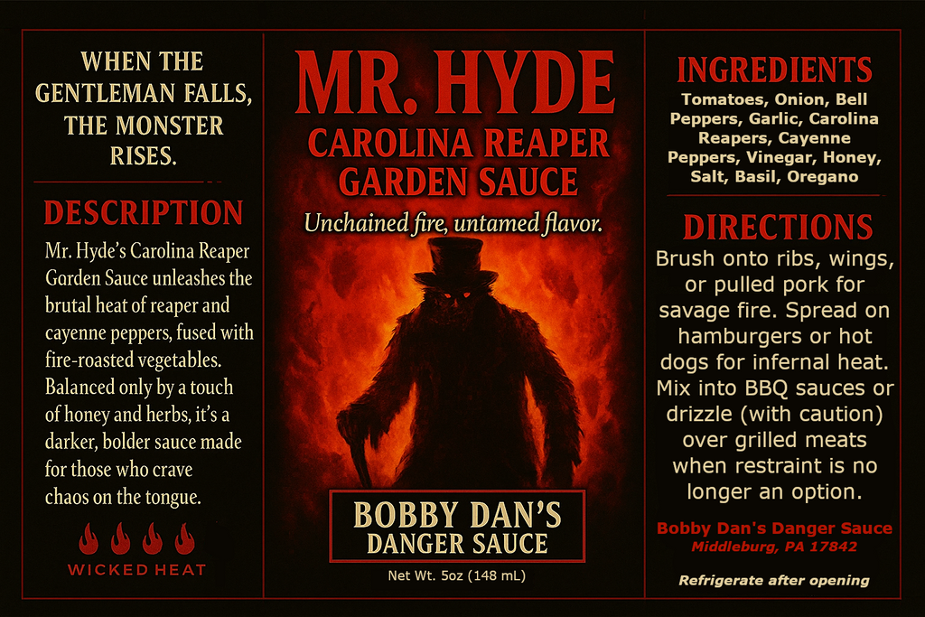 MR. HYDE — Roasted Reaper Garden Sauce